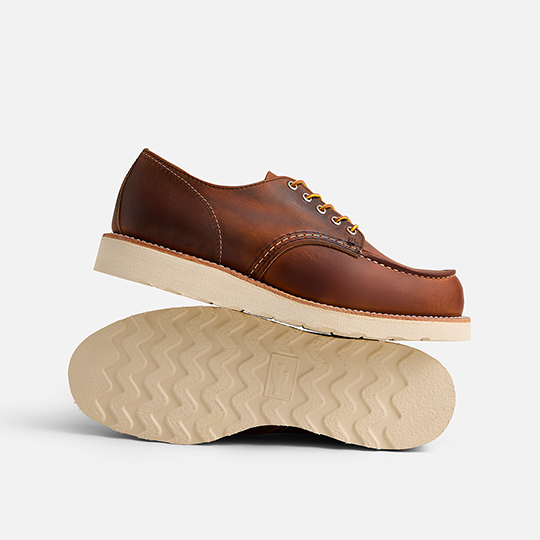Style 8077｜Shop Moc Oxford,RW8077,Style8077｜ShopMocOxford,Men'sShopMocOxfordinCopperRough&ToughLeather,MEN,Moc