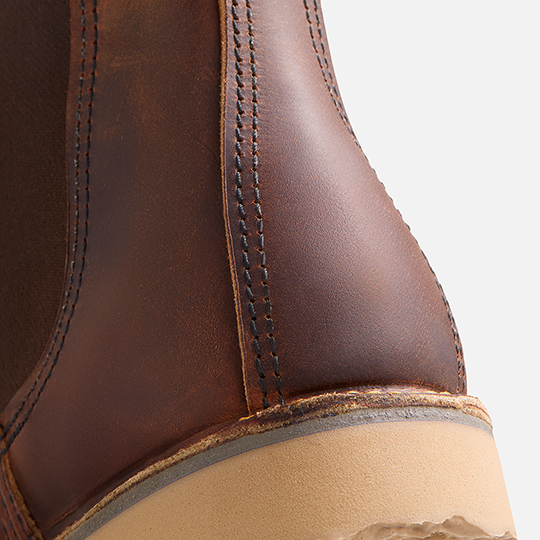 Style 3128｜Weekender Chelsea,RW3128,Style3128｜WeekenderChelsea,Men's6-inchBootinCopperRough&ToughLeather,MEN,Chelsea