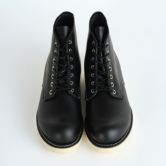 Style 8165｜Classic Round,U60280013,Style8165｜ClassicRound,Men's6-InchBootinBlackChromeLeather,CraftedChoice｜質感選擇,MEN'S