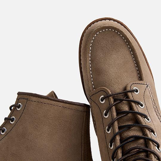 Style 8838｜Classic MOC,RW8838,Style8838｜ClassicMOC,Men's6-InchBootinSandstoneMohaveLeather,MEN,Moc