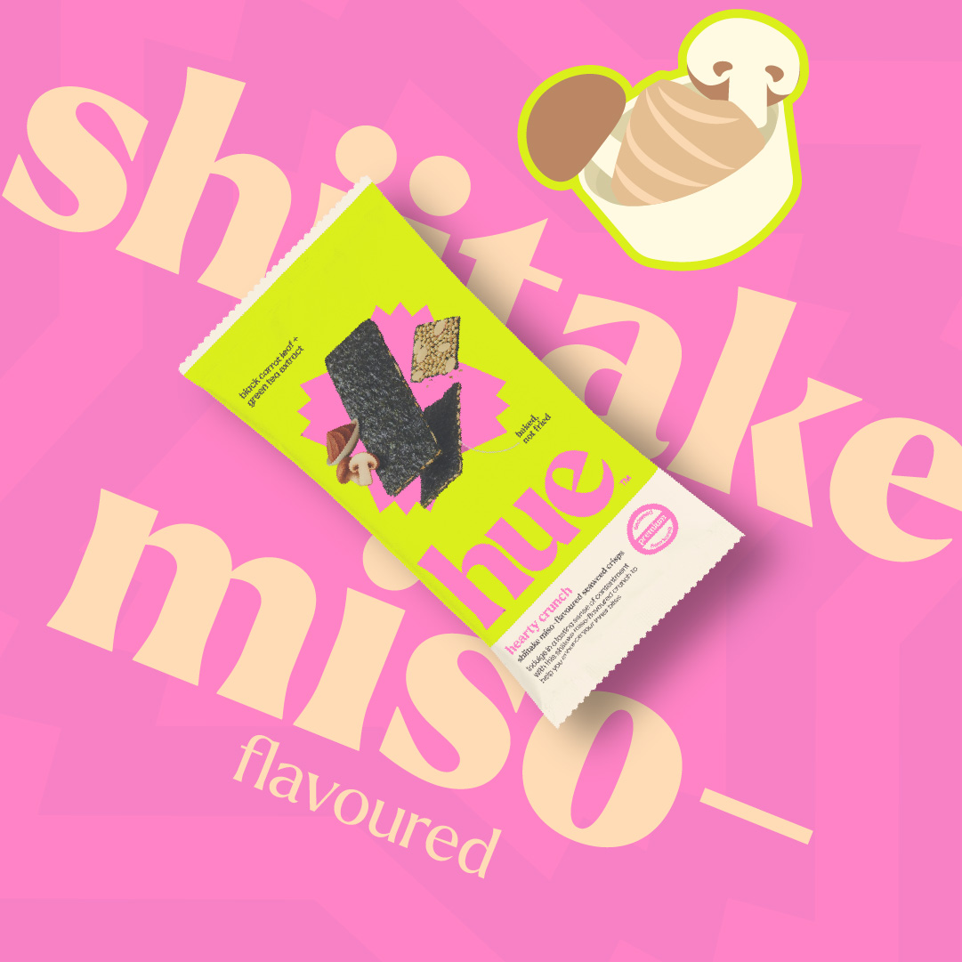 幸福悅海苔脆｜香菇味噌味,U60550006,幸福悅海苔脆｜香菇味噌味,天然活性成分,一盒4包,素食可食