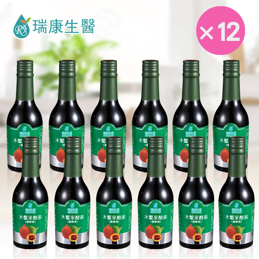木鱉果酵素-發酵液280ml/瓶(共12瓶)