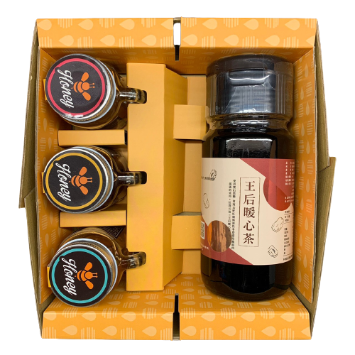 【王后蜂蜜】王后暖心茶-A禮盒