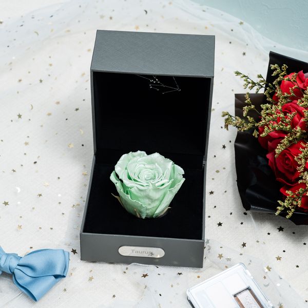 【Flower Plus】 Taurus 金牛座 | 單層永生花星座禮盒