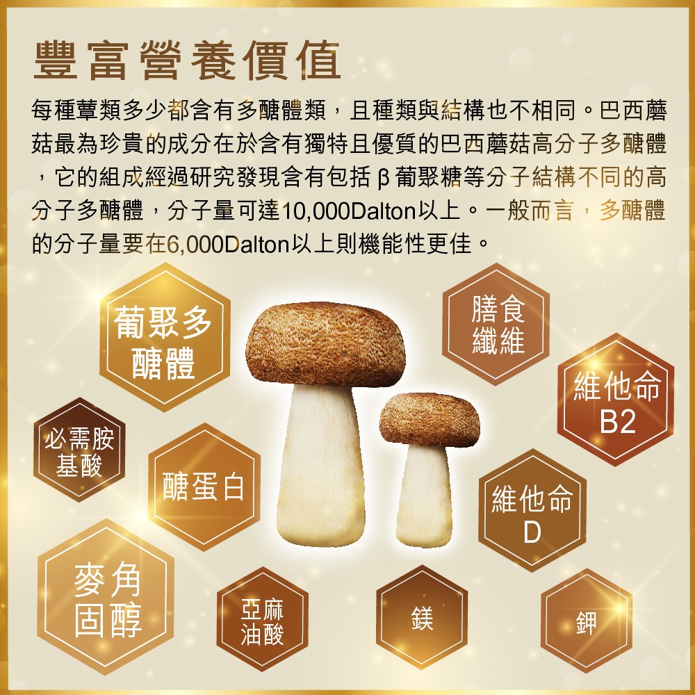 台灣巴西蘑菇(乾菇)禮盒80g/盒-共12盒