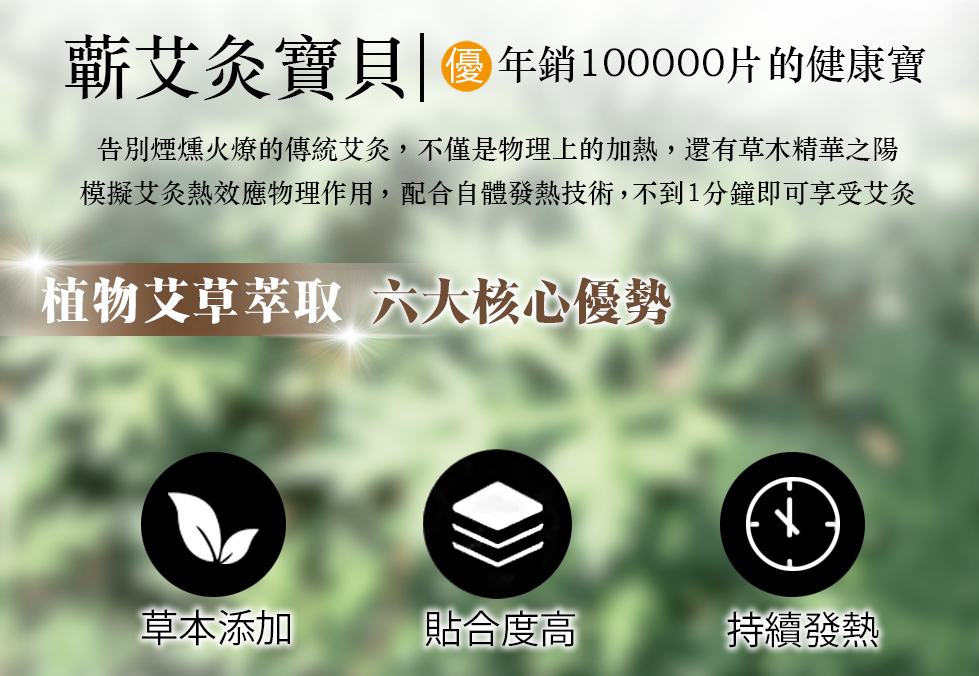 灸寶貝,年銷100000片的健康寶,A0054,灸寶貝,商品分類,漢方養生館