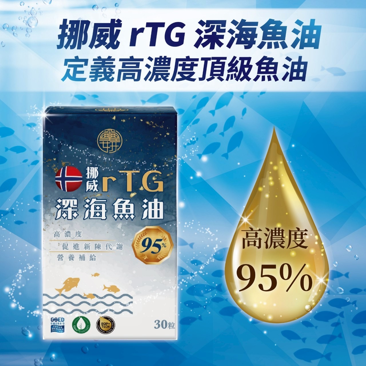 挪威 rTG 深海魚油