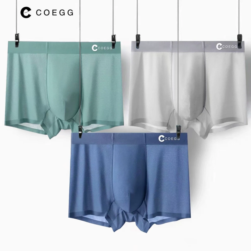 Coegg-冰絲內褲-夏日透氣薄款