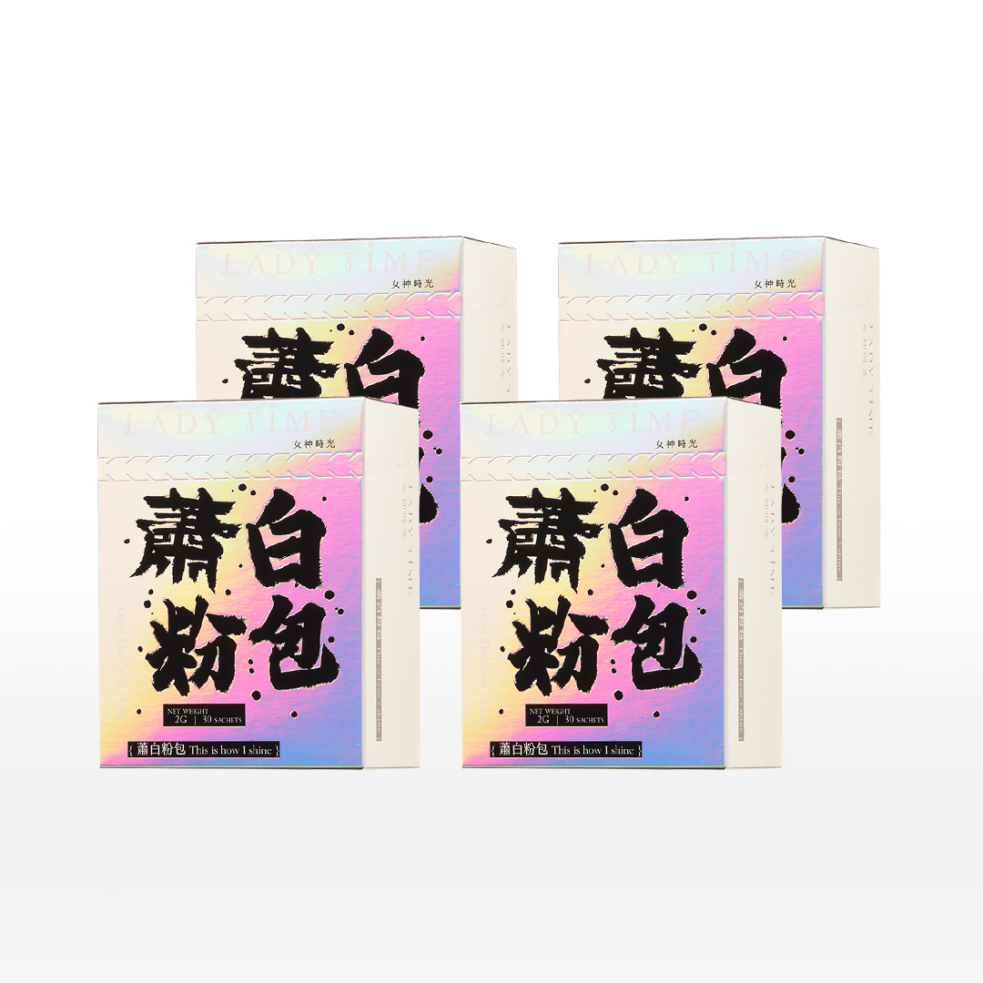 LADY TIME蕭白膠原蛋白粉包X4盒