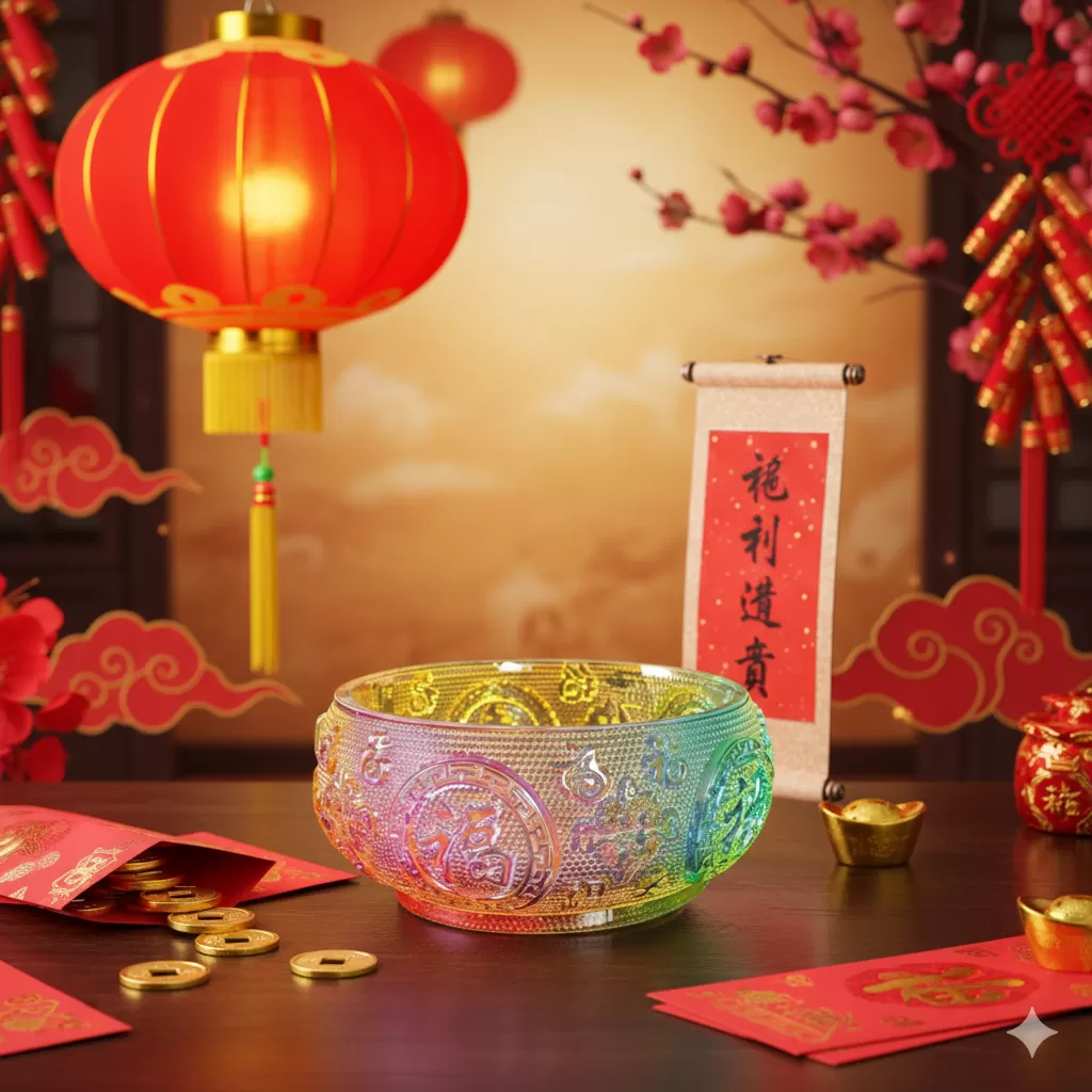 七彩聚寶盆(大)