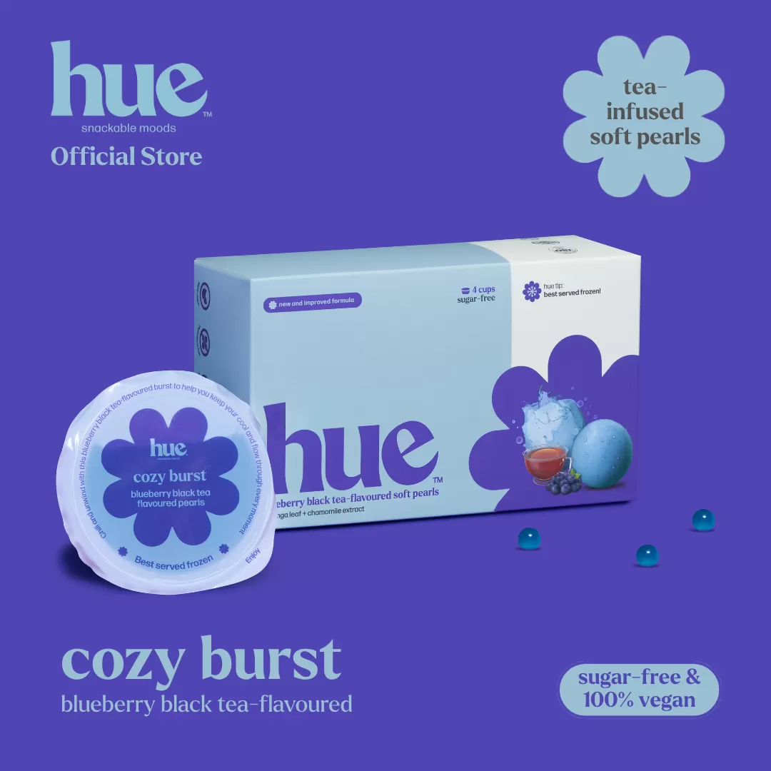 hue茶爆珠-舒心寧 藍莓紅茶口味