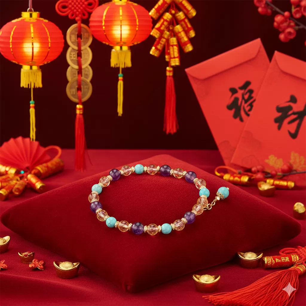 紫氣東來招財手串