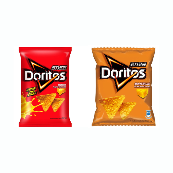 多力多滋玉米片X2包