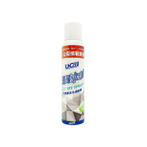 U-Cool優酷涼- 汽車瞬涼冷凍噴霧(檸檬)