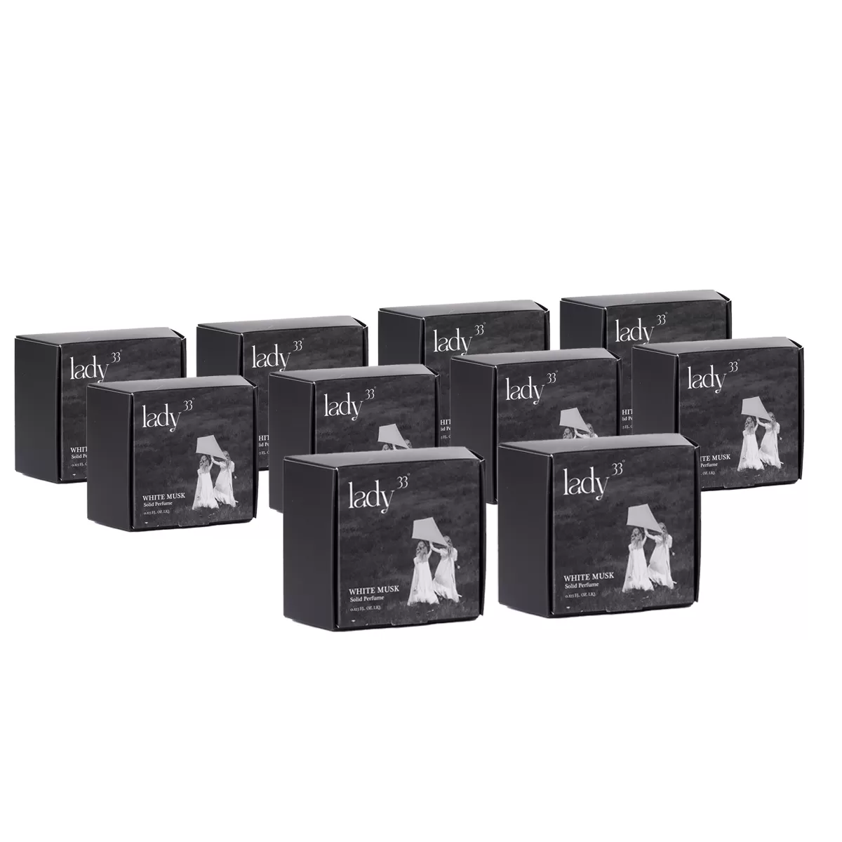 LADY33香膏-白麝香x10組