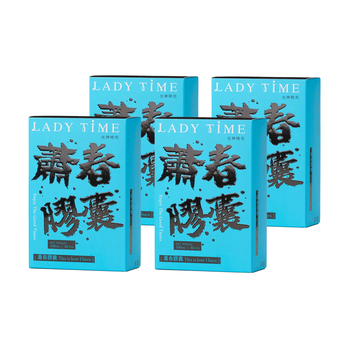LADY TIME蕭春魚子膠囊x4盒