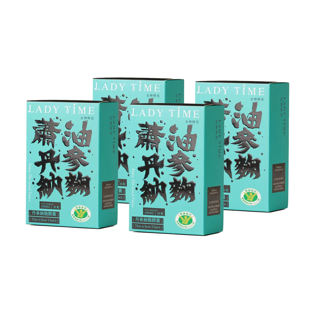 LADY TIME蕭油丹參趜膠囊x4盒