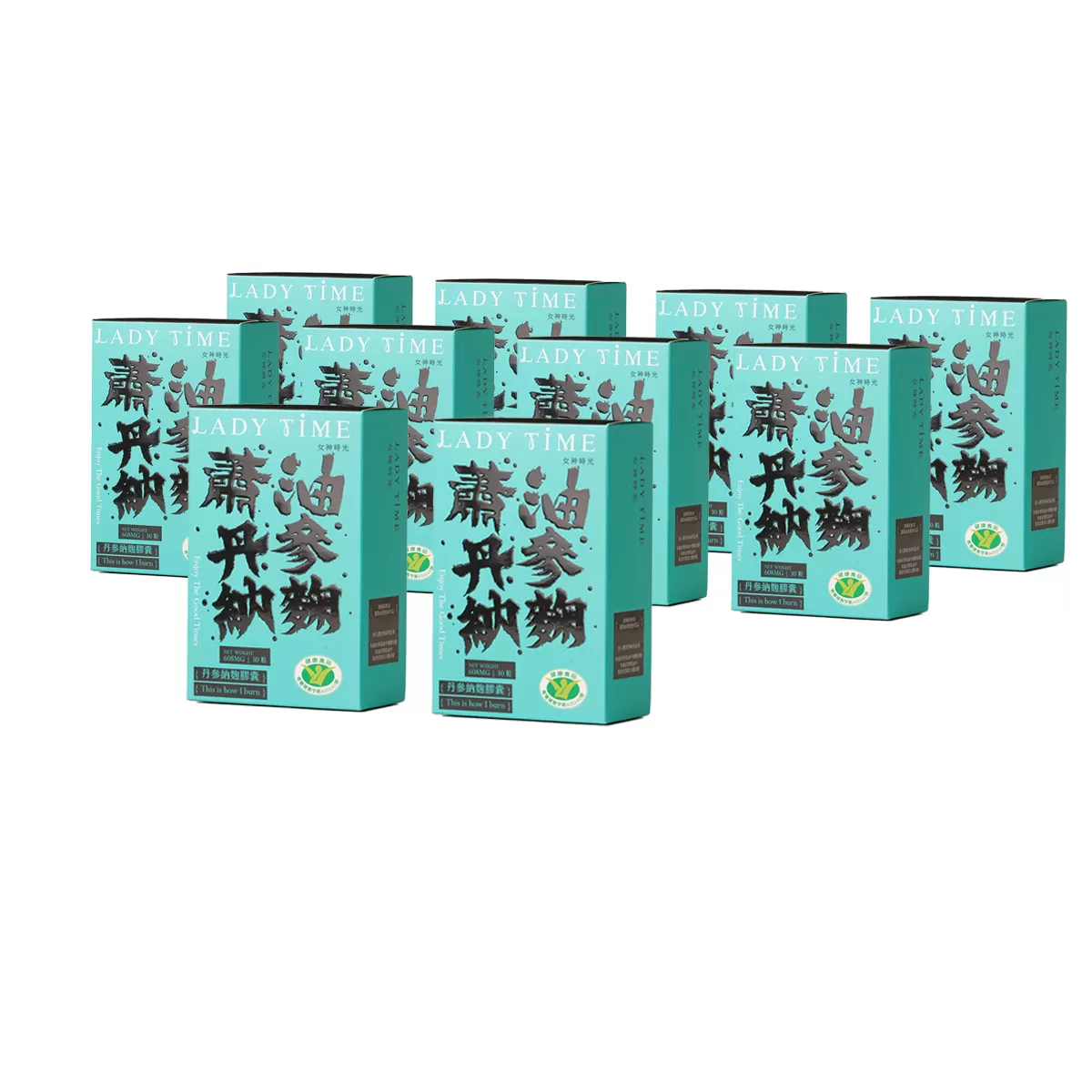 LADY TIME蕭油丹參趜膠囊x10盒