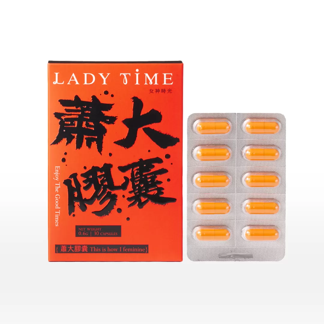 LADY TIME蕭大白山藥複方膠囊