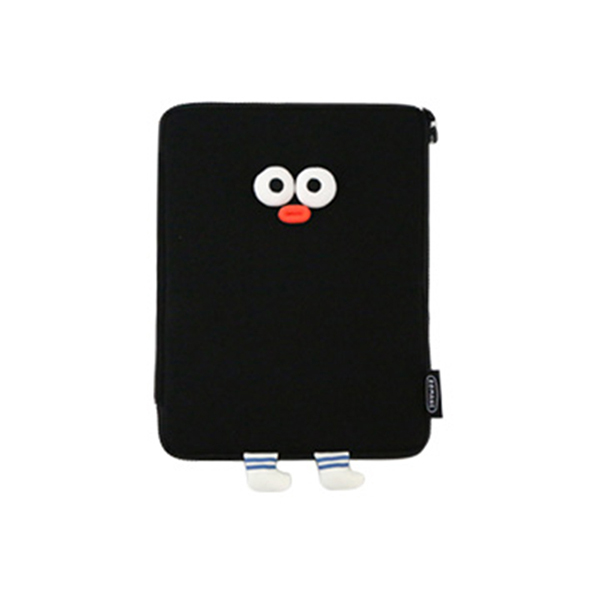 Brunch Brother 11吋平板包-直式小毛球(黑)