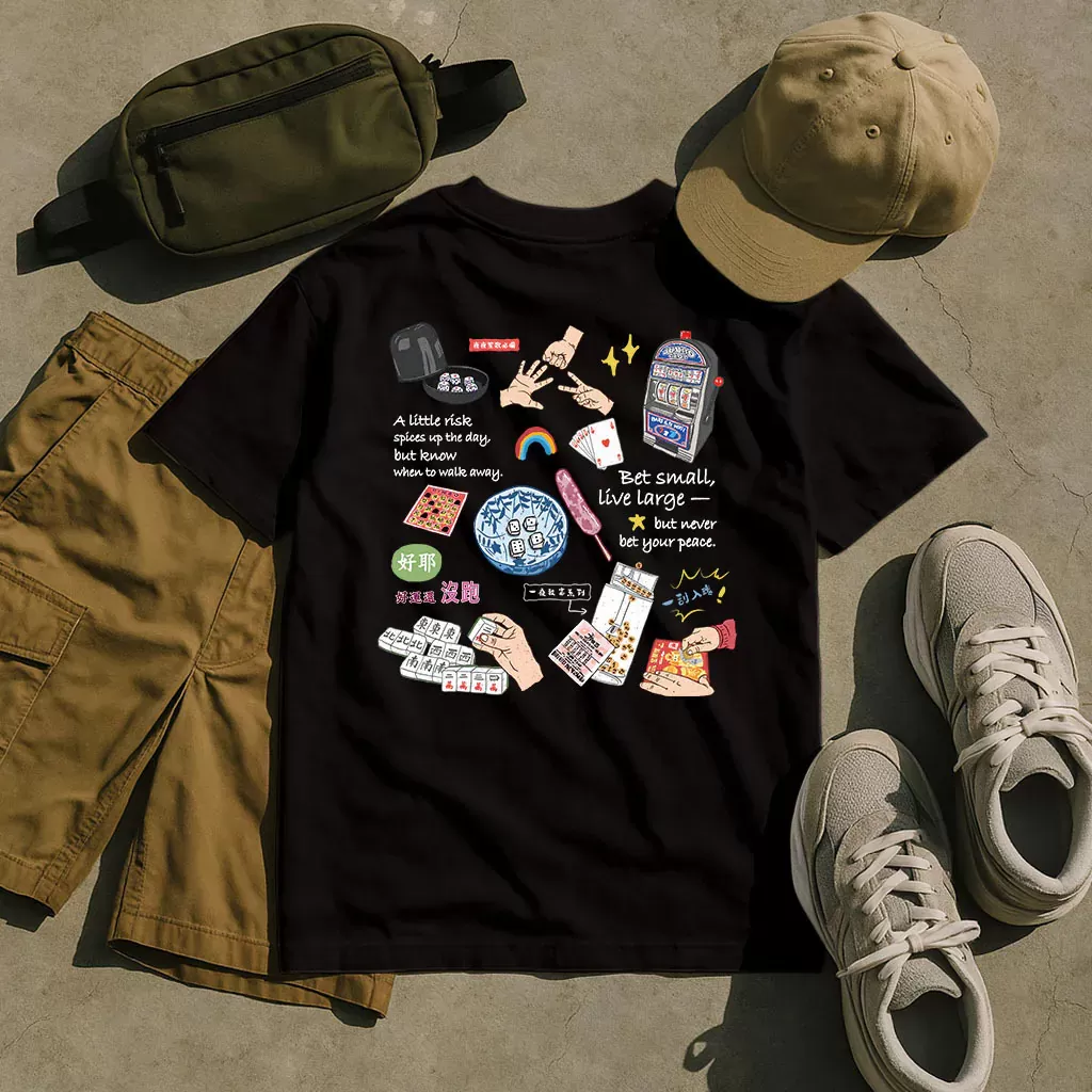 What's Shop｜幸運值+100 短Tee