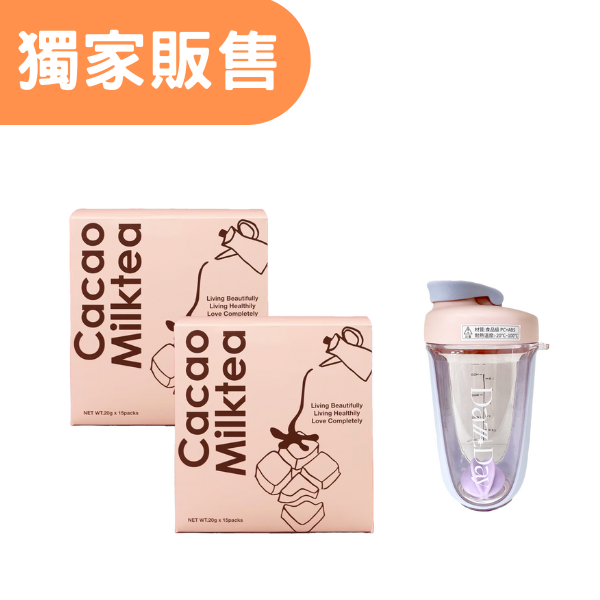 如初可可奶茶代餐X2盒