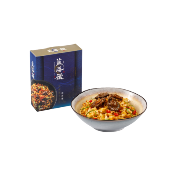 珍珠鮑干貝乾拌麵