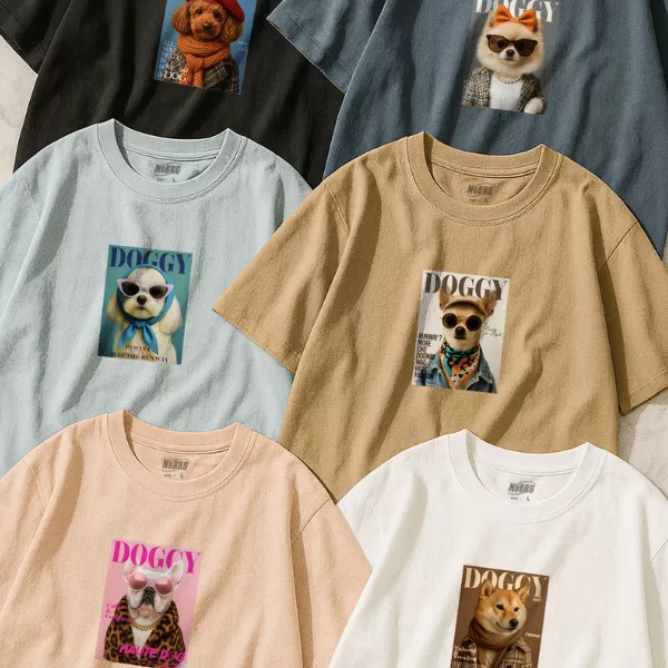 NeBro｜汪汪伸展台 短T
