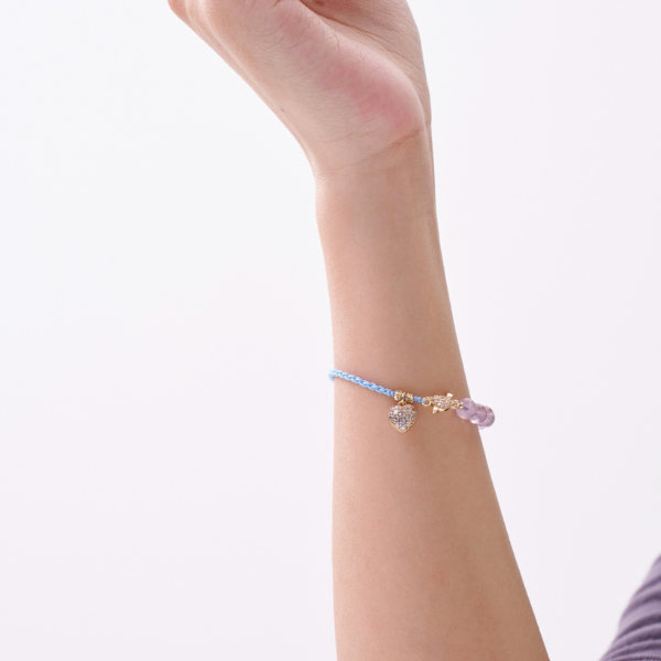 紫玉愛心藍手繩,U60810005,紫玉愛心藍手繩,紫玉愛心,沉穩藍繩,所有商品