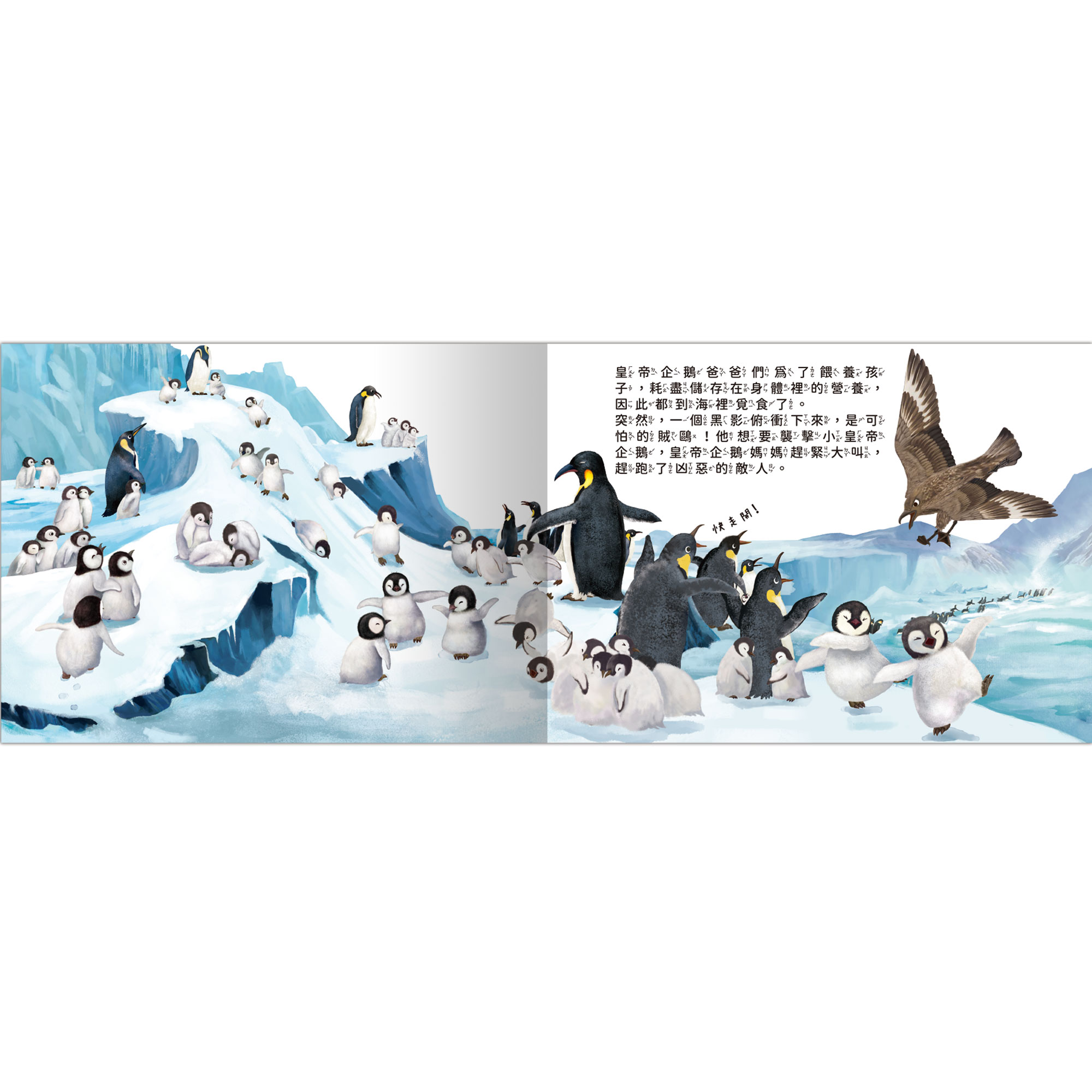成長歷險立體繪本-小企鵝要長大,讀物,親子,童書,童,禮物