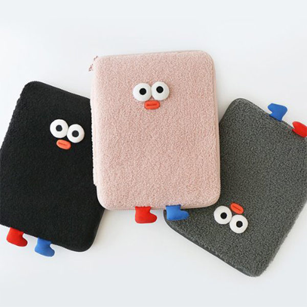 Brunch Brother 11吋平板包-毛絨小毛球,多層內袋、安全保護,U51680005,BrunchBrother11吋平板包-毛絨小毛球,多層內袋,安全保護