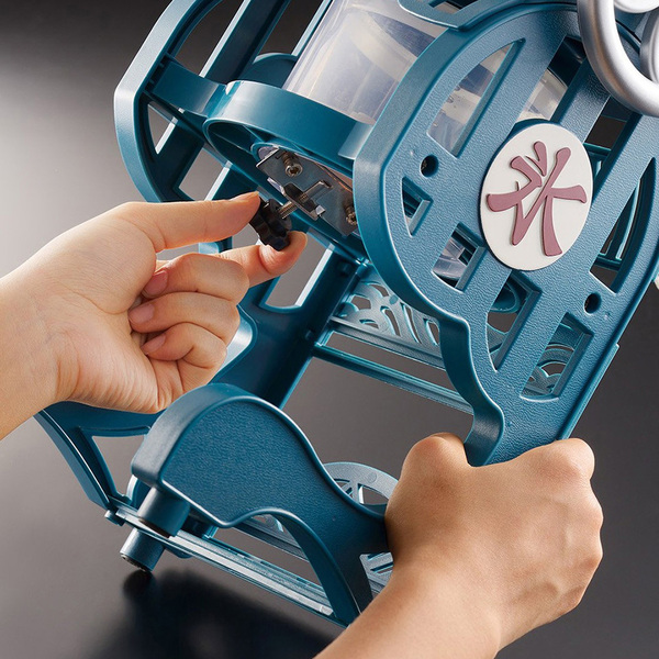 DOSHISHA 復古風電動刨冰機(冰盒4入),夏日,復古,電動刨冰,碎冰大小口感由你決定,U52530004