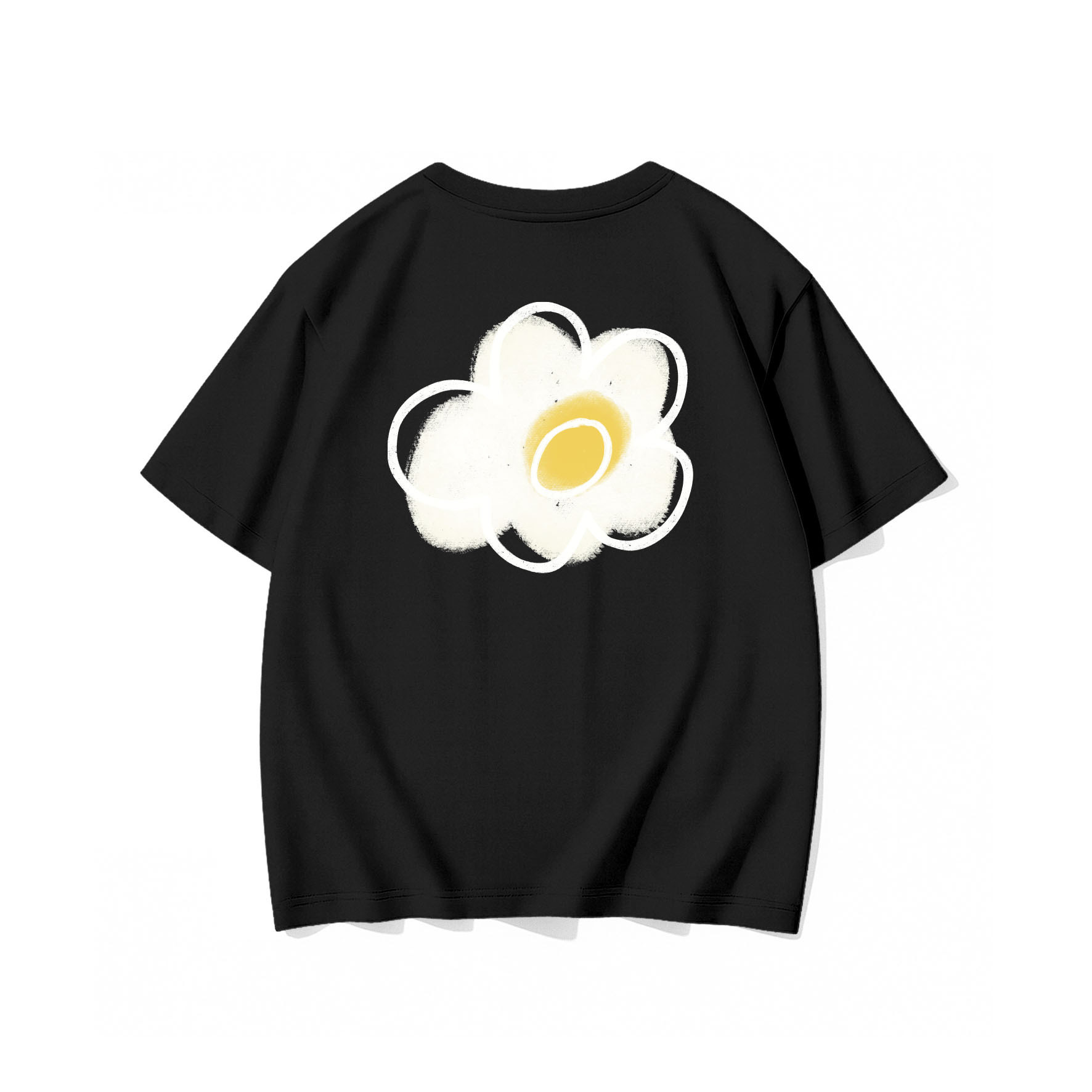 NeBro｜荷包蛋花 短T,純棉,流行,短袖,短TEE,時尚