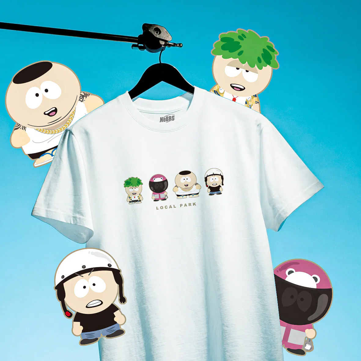 NeBro｜台味四好客 翻玩短T,純棉,上衣,時尚,短袖,短TEE