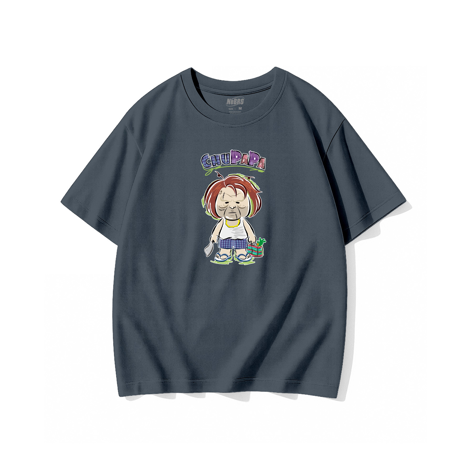 NeBro｜恰PaPa 翻玩短T,100%精梳純棉,U53080002,NeBro｜恰PaPa翻玩短T,100%精梳純棉,所有商品