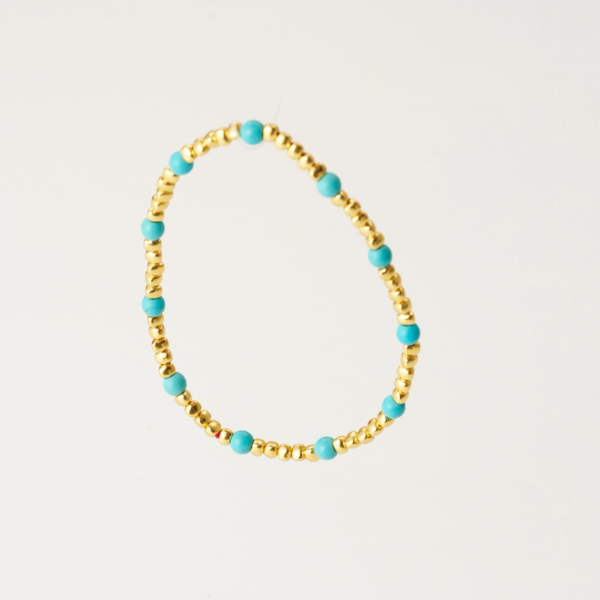 綠松石足銀手串｜平安守護・財運與正能量加分,水晶手鍊推薦,水晶手鍊,水晶串珠,水晶,足銀手串