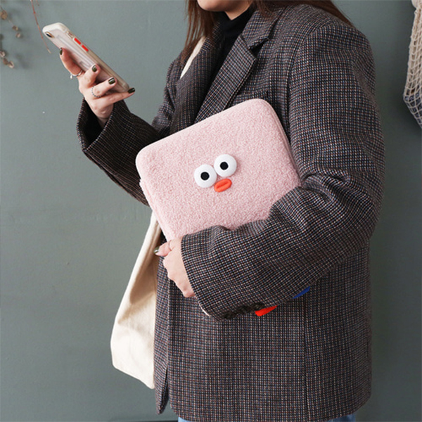 Brunch Brother 11吋平板包-毛絨小毛球,多層內袋、安全保護,U51680005,BrunchBrother11吋平板包-毛絨小毛球,多層內袋,安全保護