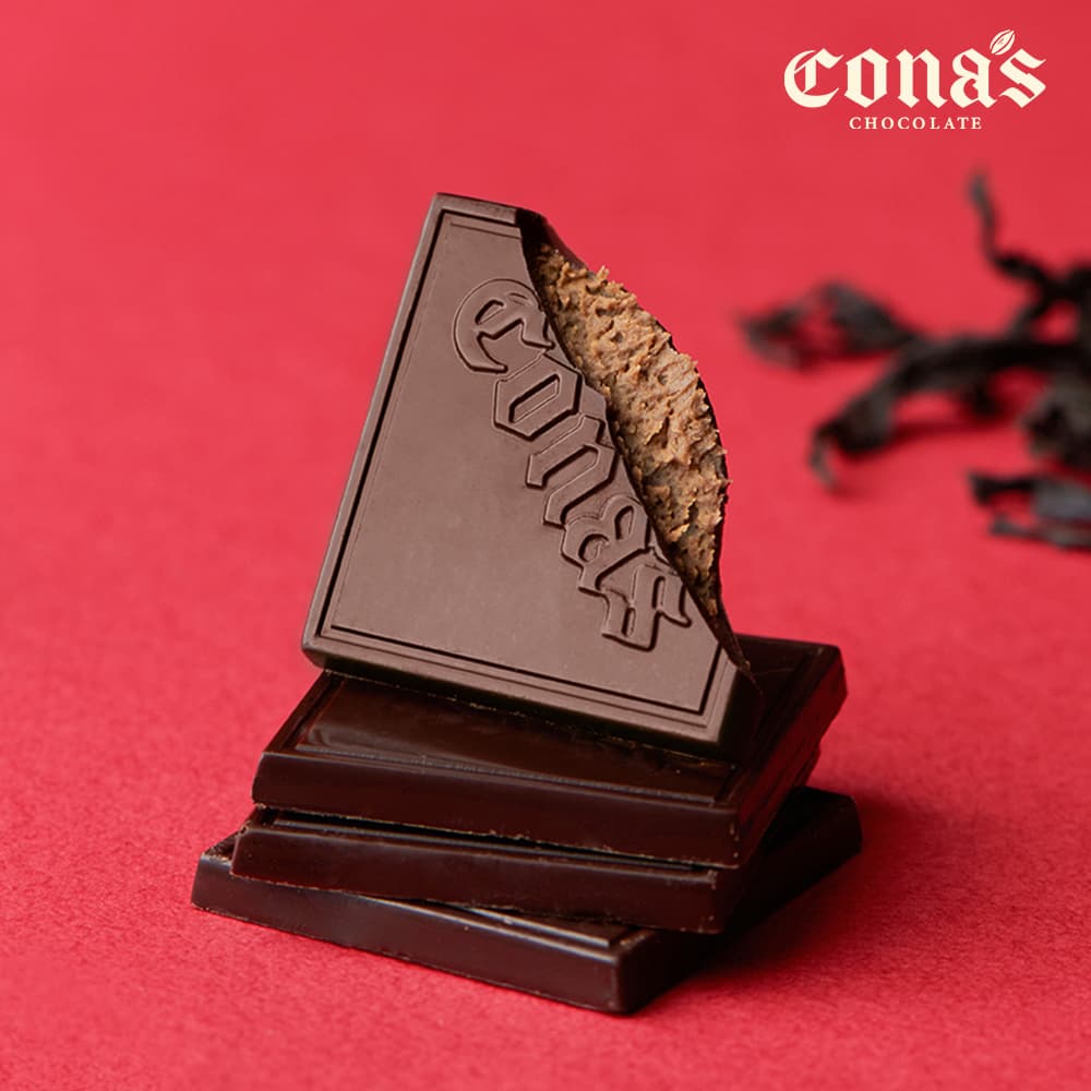 薄片夾心巧克力,妮娜,草莓,檸檬,烏龍,紅玉