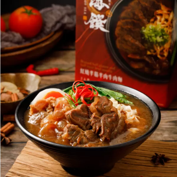 紅燒/麻辣/清燉/番茄半筋半肉麵,人氣NO.1,藍海饌,番茄,清燉,麻辣