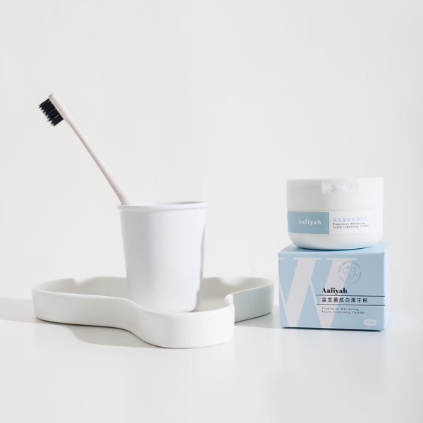 益生菌炫白潔牙粉,牙粉,汙垢,牙垢,亮白,解鎖亮白黑科技
