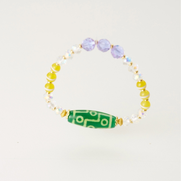 青稞共九眼手鍊｜避邪護身・轉運聚福・智慧圓滿,水晶手鍊推薦,水晶手鍊,李享家水晶,水晶串珠,水晶