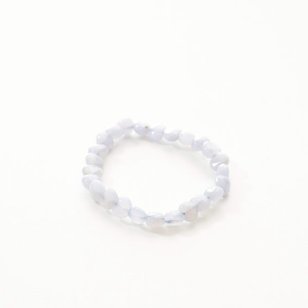 心形手鍊(藍玉髓),柔霧藍調✧清新氣質,U60600005,心形手鍊(藍玉髓),心形設計,藍玉髓