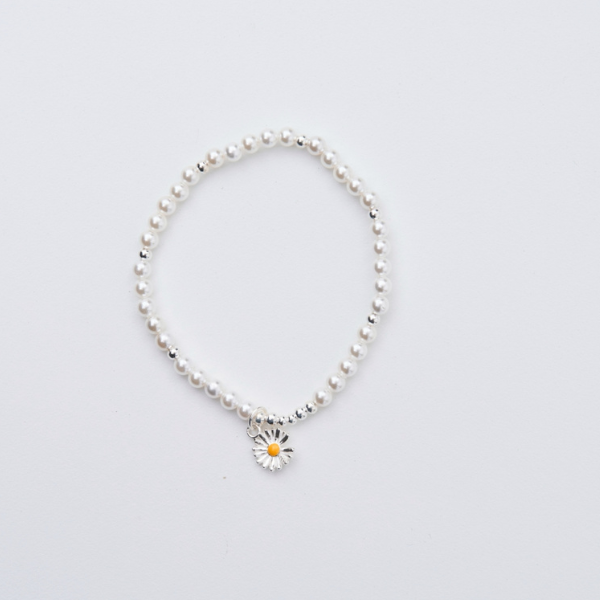 雛菊設計款手串｜清新療癒・氣質百搭手鍊,小清新風格,文青飾品,百搭手鍊,清新手鍊,雛菊手串