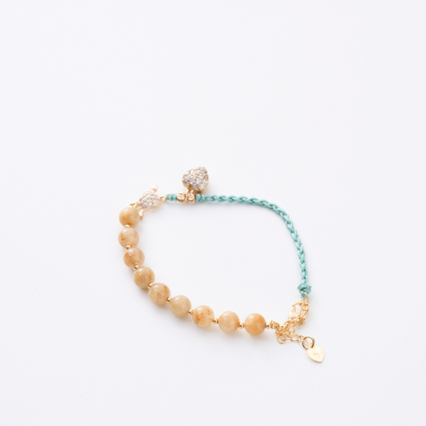 鈦晶愛心綠手繩,U60810003,鈦晶愛心綠手繩,鈦晶,清新綠色,所有商品