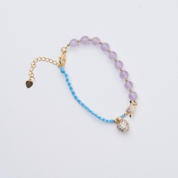 紫玉愛心藍手繩,U60810005,紫玉愛心藍手繩,紫玉愛心,沉穩藍繩,所有商品