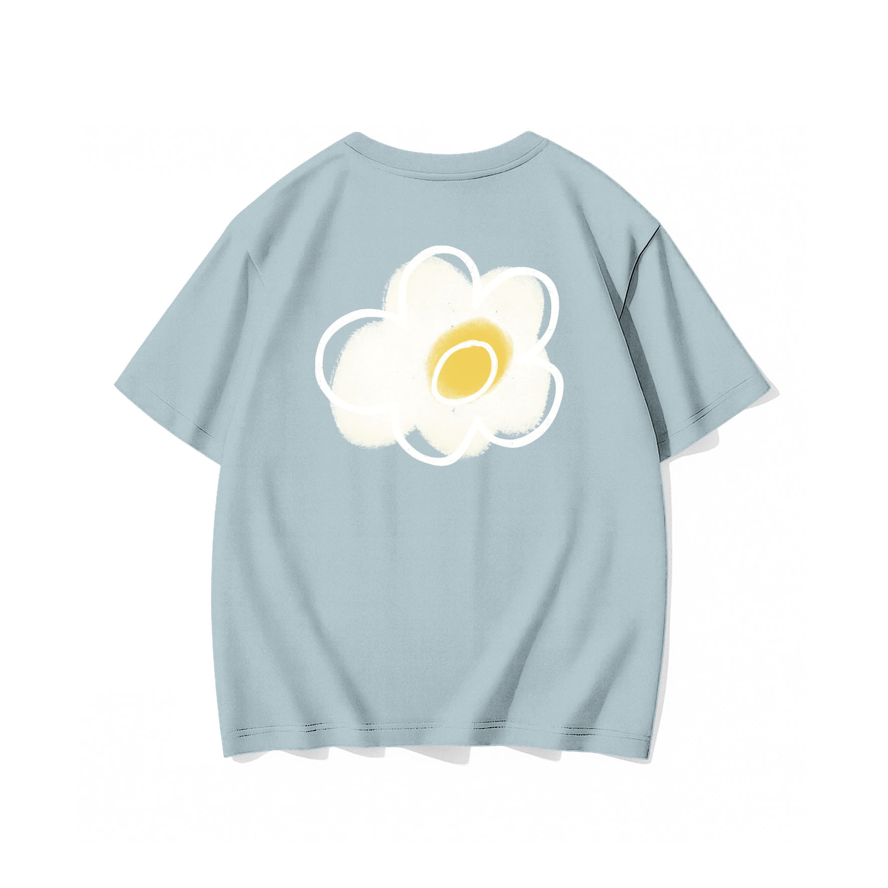 NeBro｜荷包蛋花 短T,純棉,流行,短袖,短TEE,時尚