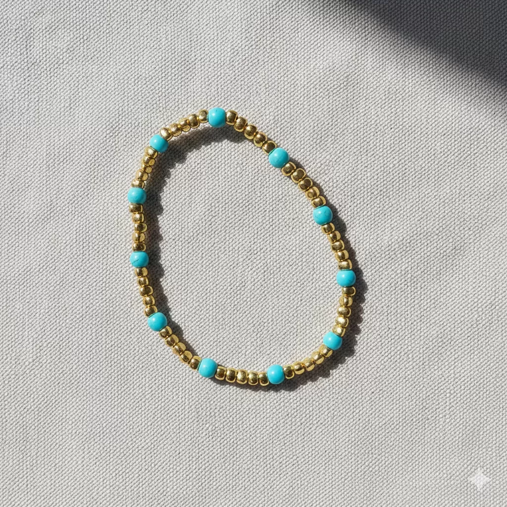 綠松石足銀手串｜平安守護・財運與正能量加分,水晶手鍊推薦,水晶手鍊,水晶串珠,水晶,足銀手串