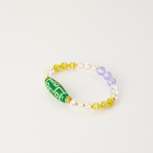 青稞共九眼手鍊｜避邪護身・轉運聚福・智慧圓滿,水晶手鍊推薦,水晶手鍊,李享家水晶,水晶串珠,水晶