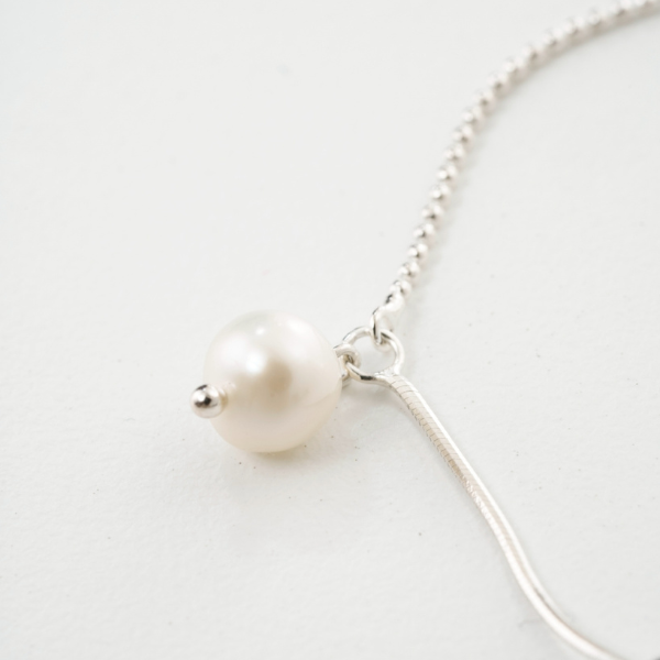 珍珠手鍊,優雅光澤✧極簡氣質,U60660001,珍珠手鍊,珍珠點綴,金屬鍊條