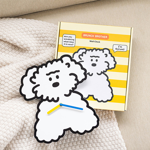 Brunch Brother 時鐘-Gurumi,無噪音,時鐘,無噪音機芯,U51710003,BrunchBrother時鐘-Gurumi